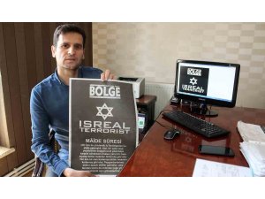 Van’daki yerel gazeteden İsrail’e ‘terörist’ göndermesi