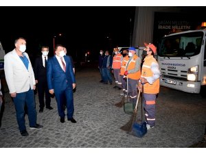 Malatya Büyükşehir ekipleri 7/24 görev başında