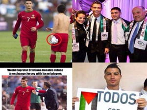 Ronaldo'dan Filistinli Çocuklara 2 Milyon Dolar Bağış