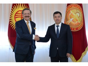 Caparov, Türk işadamlarını Kırgızistan’a yatırıma çağırdı