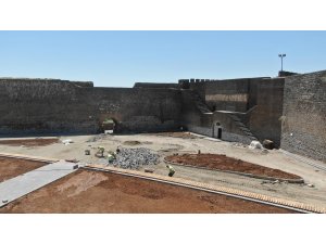Diyarbakır’da Keçi Burcu’ndaki çalışmalarda sona yaklaşıldı