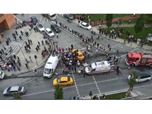Sultangazi’de trafik kazası: 5 yaralı