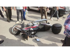 Sungurlu’da motosiklet kazası: 1 yaralı