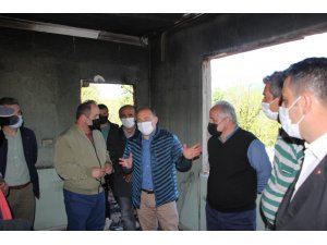 Kastamonu’da yanan 6 ev, Kurban Bayramına kadar yapılacak