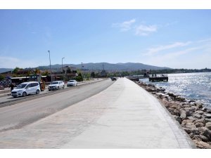 Gölcük Kavaklı sahili yaza hazırlanıyor