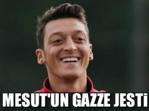 Mesut Özil'in Gazze jesti