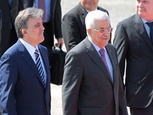 Cumhurbaşkanı Gül, Abbas ile görüşüyor