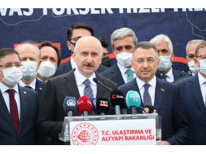 Bakan Karaismailoğlu: “Ankara-Sivas Yüksek Hızlı Tren projesinde çalışmaların tamamlanmak üzere”