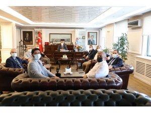 İlim Yayma Vakfı Mütevelli Heyeti Üyeleri Başkan Palancıoğlu’nu ziyaret etti