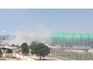 Bursaspor’dan Timsah Arena için yapılan yangın uyarısına cevap geldi