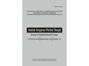 Atatürk Araştırma Merkezi Dergisi’nin 103’üncü sayısı yayımlandı