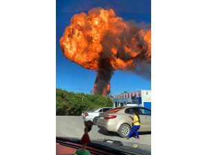 Rusya’da akaryakıt istasyonunda şiddetli patlama