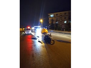 Ankara’da otomobil ile motosiklet çarpıştı: 1 ağır yaralı