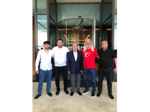 Azeri ve Türk tribün liderleri, A Milli Takım için bir araya geldi
