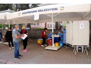 Kayseri’de aşıda yeni rekor: 25 bin 341