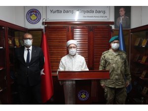 Diyanet İşleri Başkanı Erbaş, Kosova Türk Temsil Heyeti Başkanlığı’nı ziyaret etti