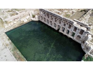 Yozgat’taki Basilica Therma Roma Hamamında kazı ve temizleme çalışması yeniden başlatıldı