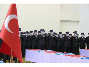 Karaman POMEM’de 260 polis adayı mezun oldu
