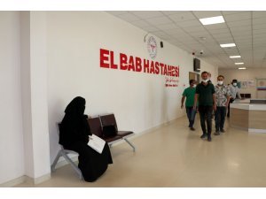 Türkiye’nin yaptığı El-Bab Hastanesi yılda 230 bin hastaya şifa kapısı oluyor