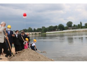 Edirne’de "Üç Nehir Bir Şehir" projesinin temeli atıldı