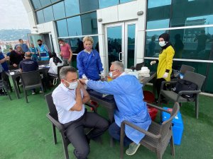 Tekkeköy Belediyesinde aşı seferberliği