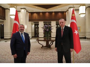 Başkan Aşgın, Cumhurbaşkanı Erdoğan ile görüştü
