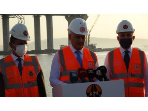 AK Parti Genel Başkanvekili Yıldırım: “Önümüzdeki 18 Mart törenlerinde inşallah köprümüzden geçiş, resmi açılış mümkün hale gelecek"