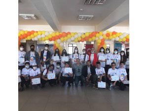 Prof. Dr. Necmeddin Erbakan Fen Lisesinde TÜBİTAK proje sergisi açıldı