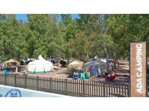 Aydın’da alternatif turizmde yeni rota: "Ada Camping"
