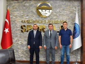 Kabakcı ve Koyuncu’dan Spor A.Ş.’ye ziyaret