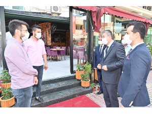 Düziçi’nde korona virüs denetimi