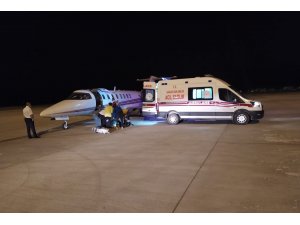 8 yaşındaki Akar, ambulans helikopterle Ankara’ya sevk edildi