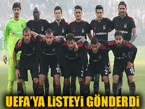 Beşiktaş, UEFA'ya listeyi gönderiyor