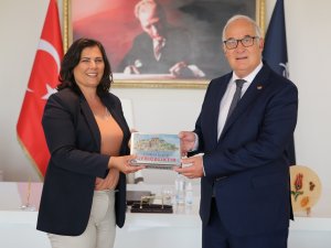 Almanya İzmir Başkonsolosu Wolter, Başkan Çerçioğlu ile görüştü