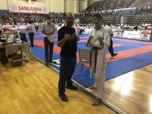 Türkiye Ümitler Karate Şampiyonasında Türkiye üçüncüsü oldu