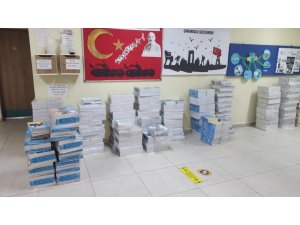 Tekirdağ’da ders kitaplarının okullara dağıtımına başlandı