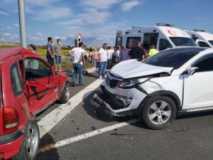 Tekirdağ’da trafik kazası: 1’i ağır 5 yaralı