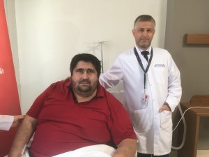 300 kiloluk adamın en büyük hayali eşi ve çocuğuyla dolaşabilmek - Vimarsana News