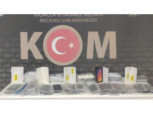 Kırıkkale’de 166 kaçak telefon malzemesi ele geçirildi