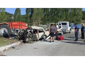 Çorum’daki trafik kazası