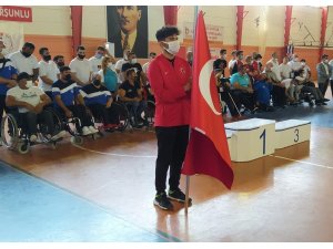 Şanlıurfalı milli sporcu Abdulsamet Türkiye ikincisi oldu