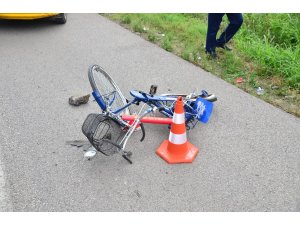 Samsun’da otomobil bisiklete çarptı: 1 ölü