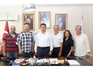 TSYD İzmir’den Gençlik ve Spor İzmir İl Müdürü Eskici’ye ziyaret