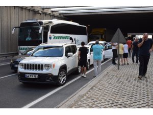 Malatya’da trafiği felç eden zincirleme kaza