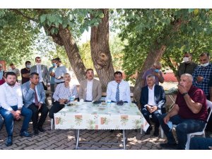 Başkan Gürkan, Arapgir ilçesinde incelemelerde bulundu