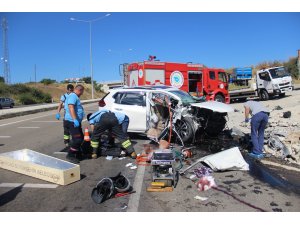 Tekirdağ’da feci kaza: 3 ölü, 1 ağır yaralı
