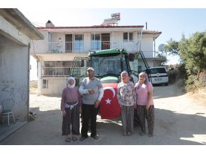 Başkan Zolan'ın hediye traktörü kahraman çiftçiye ulaştı - Vimarsana News