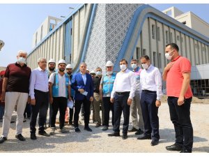 Başkan Güder, 300 yataklı devlet hastanesi inşaatını inceledi - Vimarsana News