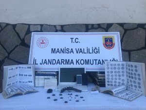 Manisa’da tarihi eser kaçakçılarına operasyon