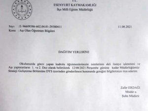 Eylül'de yüz yüze eğitim başlıyor, öğretmenlerin aşı durumu listeleniyor - Vimarsana News